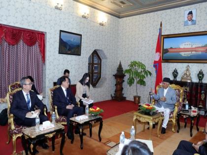 Chinese politburo member calls on Nepal President Paudel | Chinese politburo member calls on Nepal President Paudel Chinese politburo member calls on Nepal President Paudel | Chinese politburo member calls on Nepal President Paudel