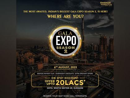 Geetanjali Homestate announces the Return of GALA Expo: A Premier Property Carnival | Geetanjali Homestate announces the Return of GALA Expo: A Premier Property Carnival Geetanjali Homestate announces the Return of GALA Expo: A Premier Property Carnival | Geetanjali Homestate announces the Return of GALA Expo: A Premier Property Carnival