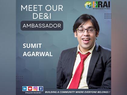 Sumit Agarwal appointed as Diversity and Inclusion Ambassador for HR Association of India | Sumit Agarwal appointed as Diversity and Inclusion Ambassador for HR Association of India Sumit Agarwal appointed as Diversity and Inclusion Ambassador for HR Association of India | Sumit Agarwal appointed as Diversity and Inclusion Ambassador for HR Association of India