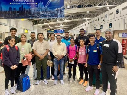 Shuttlers, athletics team depart for Summer World University Games 2023 | Shuttlers, athletics team depart for Summer World University Games 2023