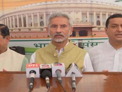"I felt very bad opposition was not ready to listen": Jaishankar on Rajya Sabha ruckus | "I felt very bad opposition was not ready to listen": Jaishankar on Rajya Sabha ruckus "I felt very bad opposition was not ready to listen": Jaishankar on Rajya Sabha ruckus | "I felt very bad opposition was not ready to listen": Jaishankar on Rajya Sabha ruckus
