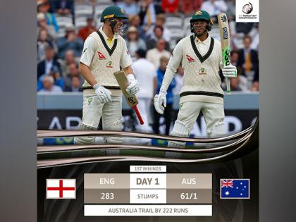 Ashes, 5th Test: Australia in position of comfort at day 1 end despite Brook's half-century, score reads 61/1 for visitors (Day 1, Stumps) | Ashes, 5th Test: Australia in position of comfort at day 1 end despite Brook's half-century, score reads 61/1 for visitors (Day 1, Stumps)