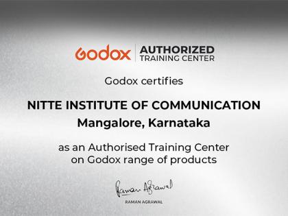 Nitte Institute of Communication (NICO) becomes India's Only Media & Communication Institute to Earn the Coveted Godox Certification | Nitte Institute of Communication (NICO) becomes India's Only Media & Communication Institute to Earn the Coveted Godox Certification Nitte Institute of Communication (NICO) becomes India's Only Media & Communication Institute to Earn the Coveted Godox Certification | Nitte Institute of Communication (NICO) becomes India's Only Media & Communication Institute to Earn the Coveted Godox Certification
