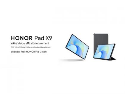 HONOR Launched HONOR Pad X9 in India Market, Pre-order Starts from 29th July | HONOR Launched HONOR Pad X9 in India Market, Pre-order Starts from 29th July HONOR Launched HONOR Pad X9 in India Market, Pre-order Starts from 29th July | HONOR Launched HONOR Pad X9 in India Market, Pre-order Starts from 29th July