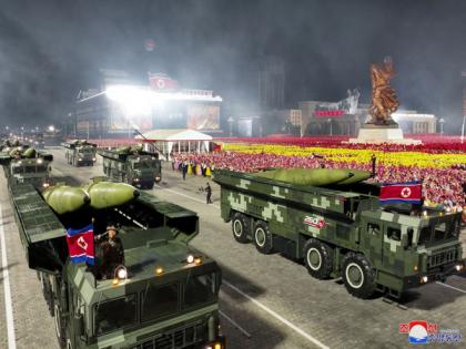 N Korea’s Kim showcases nuclear-capable missiles in apparent show of unity with China, Russia | N Korea’s Kim showcases nuclear-capable missiles in apparent show of unity with China, Russia N Korea’s Kim showcases nuclear-capable missiles in apparent show of unity with China, Russia | N Korea’s Kim showcases nuclear-capable missiles in apparent show of unity with China, Russia