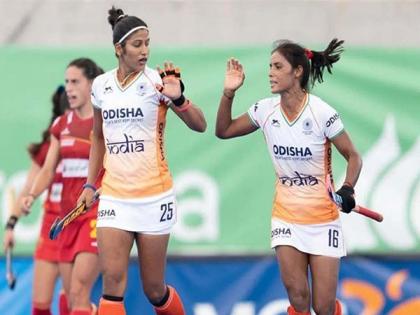 Indian women's hockey team wins 100th Anniversary SHF tournament | Indian women's hockey team wins 100th Anniversary SHF tournament Indian women's hockey team wins 100th Anniversary SHF tournament | Indian women's hockey team wins 100th Anniversary SHF tournament
