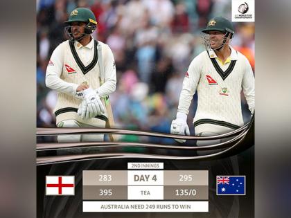 Ashes, 5th Test: Warner, Khawaja reach fifties as Australia continue pursuit of 384 set by England smoothly (Day 4, Tea) | Ashes, 5th Test: Warner, Khawaja reach fifties as Australia continue pursuit of 384 set by England smoothly (Day 4, Tea)