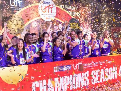 Ultimate Table Tennis: Goa Challengers crowned champions in season 4, Harmeet Desai shines | Ultimate Table Tennis: Goa Challengers crowned champions in season 4, Harmeet Desai shines Ultimate Table Tennis: Goa Challengers crowned champions in season 4, Harmeet Desai shines | Ultimate Table Tennis: Goa Challengers crowned champions in season 4, Harmeet Desai shines