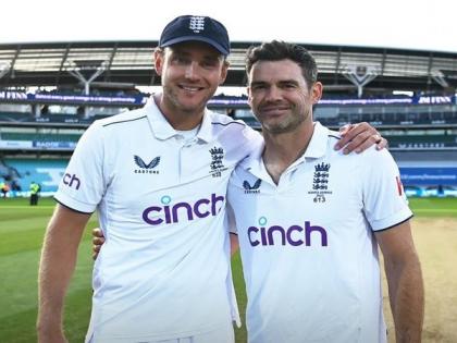 James Anderson's "more firm" to continue playing for England after Broad's retirement | James Anderson's "more firm" to continue playing for England after Broad's retirement
