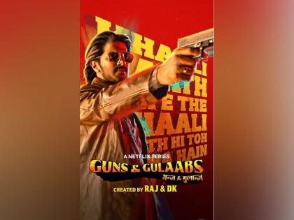 ‘Guns and Gulaabs’: New motion poster featuring Dulquer Salmaan as Arjun Varma unveiled | ‘Guns and Gulaabs’: New motion poster featuring Dulquer Salmaan as Arjun Varma unveiled ‘Guns and Gulaabs’: New motion poster featuring Dulquer Salmaan as Arjun Varma unveiled | ‘Guns and Gulaabs’: New motion poster featuring Dulquer Salmaan as Arjun Varma unveiled