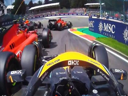 Carlos Sainz, Oscar Piastri avoid car crash at Belgian GP | Carlos Sainz, Oscar Piastri avoid car crash at Belgian GP Carlos Sainz, Oscar Piastri avoid car crash at Belgian GP | Carlos Sainz, Oscar Piastri avoid car crash at Belgian GP