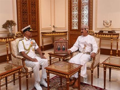 Indian Navy Chief discusses bilateral defence cooperation with Oman's Minister Mohammed Al-Nu’amani | Indian Navy Chief discusses bilateral defence cooperation with Oman's Minister Mohammed Al-Nu’amani Indian Navy Chief discusses bilateral defence cooperation with Oman's Minister Mohammed Al-Nu’amani | Indian Navy Chief discusses bilateral defence cooperation with Oman's Minister Mohammed Al-Nu’amani