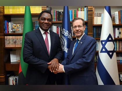 Israeli, Zambian Presidents hold talks in Jerusalem | Israeli, Zambian Presidents hold talks in Jerusalem Israeli, Zambian Presidents hold talks in Jerusalem | Israeli, Zambian Presidents hold talks in Jerusalem