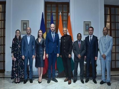 MEA Secy Sanjay Verma meets Moldovan Dy PM and his delegation, says ties set to "consolidate going forward" | MEA Secy Sanjay Verma meets Moldovan Dy PM and his delegation, says ties set to "consolidate going forward" MEA Secy Sanjay Verma meets Moldovan Dy PM and his delegation, says ties set to "consolidate going forward" | MEA Secy Sanjay Verma meets Moldovan Dy PM and his delegation, says ties set to "consolidate going forward"
