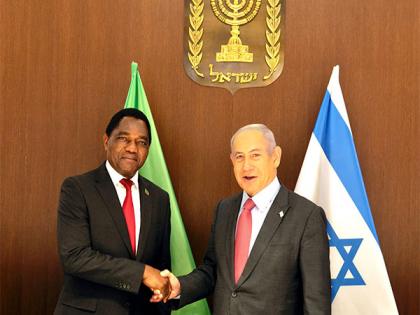 Israeli Prime Minister Netanyahu meets Zambian President Hichilema | Israeli Prime Minister Netanyahu meets Zambian President Hichilema