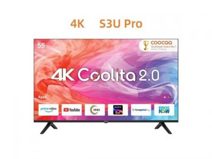coocaa 55S3U Pro Coolita 4K TV debuts in India, offering ultimate visual enjoyment with high-definition clarity | coocaa 55S3U Pro Coolita 4K TV debuts in India, offering ultimate visual enjoyment with high-definition clarity coocaa 55S3U Pro Coolita 4K TV debuts in India, offering ultimate visual enjoyment with high-definition clarity | coocaa 55S3U Pro Coolita 4K TV debuts in India, offering ultimate visual enjoyment with high-definition clarity