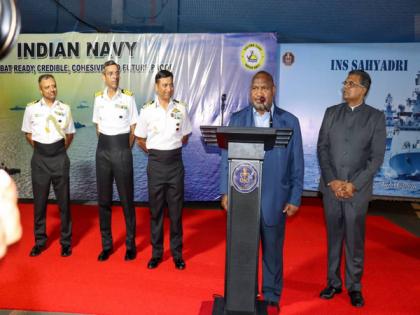 Papua New Guinea PM James Marape encourages more visits by Indian Naval ships | Papua New Guinea PM James Marape encourages more visits by Indian Naval ships Papua New Guinea PM James Marape encourages more visits by Indian Naval ships | Papua New Guinea PM James Marape encourages more visits by Indian Naval ships