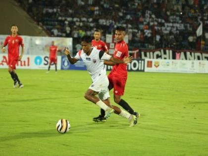Durand Cup: Parthib hattrick highlights fluent NorthEast United win over Shillong Lajong | Durand Cup: Parthib hattrick highlights fluent NorthEast United win over Shillong Lajong Durand Cup: Parthib hattrick highlights fluent NorthEast United win over Shillong Lajong | Durand Cup: Parthib hattrick highlights fluent NorthEast United win over Shillong Lajong