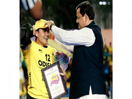Hockey India congratulates Krishan B Pathak on completing 100 international matches | Hockey India congratulates Krishan B Pathak on completing 100 international matches