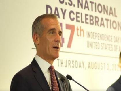 US Independence Day: Envoy Garcetti raises toast to 'US-India Dosti' | US Independence Day: Envoy Garcetti raises toast to 'US-India Dosti'