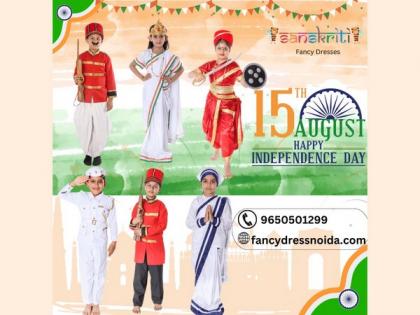 Independence Day Dress: Celebrate with Sanskriti Fancy Dresses, A Parade of Patriotism and Style | Independence Day Dress: Celebrate with Sanskriti Fancy Dresses, A Parade of Patriotism and Style