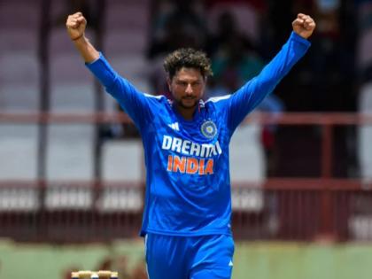 Kuldeep Yadav's spin magic makes him fastest Indian to claim 50 T20I wickets | Kuldeep Yadav's spin magic makes him fastest Indian to claim 50 T20I wickets