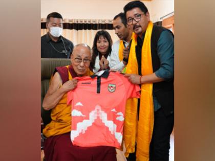 His Holiness Dalai Lama Unveils 1 Ladakh FC Home Jersey by Hummel | His Holiness Dalai Lama Unveils 1 Ladakh FC Home Jersey by Hummel His Holiness Dalai Lama Unveils 1 Ladakh FC Home Jersey by Hummel | His Holiness Dalai Lama Unveils 1 Ladakh FC Home Jersey by Hummel