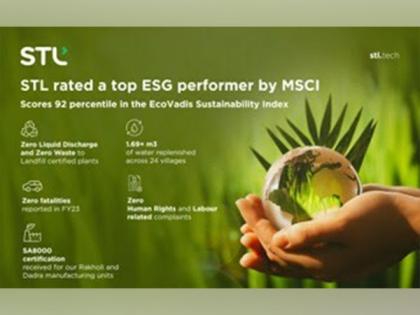 STL rated a top ESG performer by MSCI; made significant advances in EcoVadis Sustainability Index | STL rated a top ESG performer by MSCI; made significant advances in EcoVadis Sustainability Index STL rated a top ESG performer by MSCI; made significant advances in EcoVadis Sustainability Index | STL rated a top ESG performer by MSCI; made significant advances in EcoVadis Sustainability Index