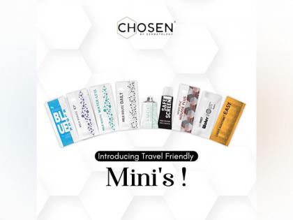 CHOSEN By Dermatology Introduces Travel-Friendly Mini Packs for High-Performance Skin Care | CHOSEN By Dermatology Introduces Travel-Friendly Mini Packs for High-Performance Skin Care CHOSEN By Dermatology Introduces Travel-Friendly Mini Packs for High-Performance Skin Care | CHOSEN By Dermatology Introduces Travel-Friendly Mini Packs for High-Performance Skin Care