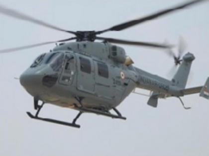 'Made in India' ALH Dhruv choppers to shower petals at Independence Day event | 'Made in India' ALH Dhruv choppers to shower petals at Independence Day event 'Made in India' ALH Dhruv choppers to shower petals at Independence Day event | 'Made in India' ALH Dhruv choppers to shower petals at Independence Day event