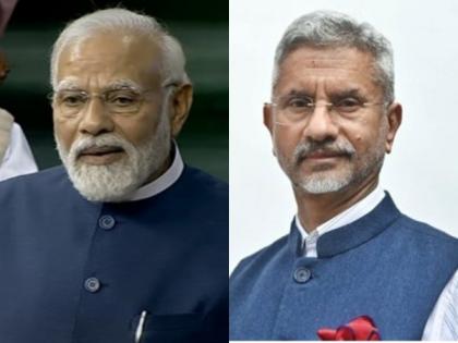 PM Modi's response to no-confidence motion reflected his unflinching dedication to India's progress: Jaishankar | PM Modi's response to no-confidence motion reflected his unflinching dedication to India's progress: Jaishankar PM Modi's response to no-confidence motion reflected his unflinching dedication to India's progress: Jaishankar | PM Modi's response to no-confidence motion reflected his unflinching dedication to India's progress: Jaishankar