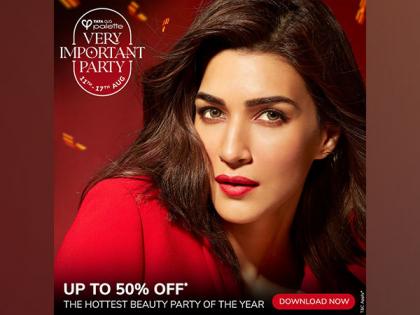 Tata CLiQ Palette invites you to a Very Important Party as it introduces annual flagship sale event | Tata CLiQ Palette invites you to a Very Important Party as it introduces annual flagship sale event Tata CLiQ Palette invites you to a Very Important Party as it introduces annual flagship sale event | Tata CLiQ Palette invites you to a Very Important Party as it introduces annual flagship sale event