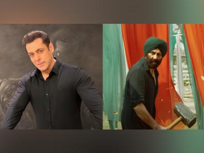 “Sunny paaji is killing it”: Salman Khan congratulates Sunny Deol, ‘Gadar 2’ team | “Sunny paaji is killing it”: Salman Khan congratulates Sunny Deol, ‘Gadar 2’ team “Sunny paaji is killing it”: Salman Khan congratulates Sunny Deol, ‘Gadar 2’ team | “Sunny paaji is killing it”: Salman Khan congratulates Sunny Deol, ‘Gadar 2’ team