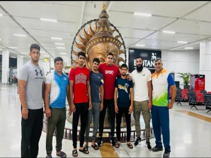Greco-Roman wrestlers leave for Romania for special training camp, competition | Greco-Roman wrestlers leave for Romania for special training camp, competition Greco-Roman wrestlers leave for Romania for special training camp, competition | Greco-Roman wrestlers leave for Romania for special training camp, competition