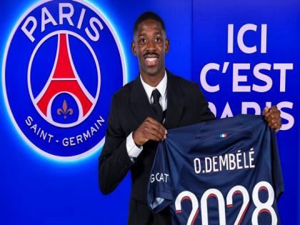 PSG sign Ousmane Dembele from FC Barcelona on five-year contract | PSG sign Ousmane Dembele from FC Barcelona on five-year contract