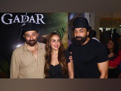 Sibling Goals: Bobby, Esha join Sunny to attend screening of ‘Gadar 2’ | Sibling Goals: Bobby, Esha join Sunny to attend screening of ‘Gadar 2’ Sibling Goals: Bobby, Esha join Sunny to attend screening of ‘Gadar 2’ | Sibling Goals: Bobby, Esha join Sunny to attend screening of ‘Gadar 2’