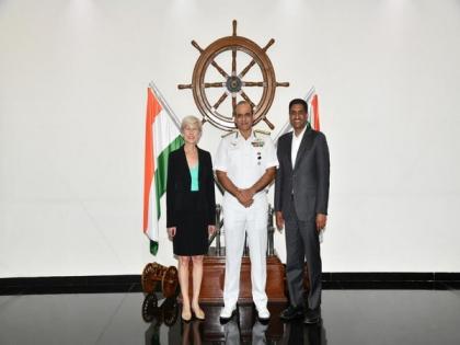 US congressional delegation visits Western Naval Command headquarters in Mumbai | US congressional delegation visits Western Naval Command headquarters in Mumbai