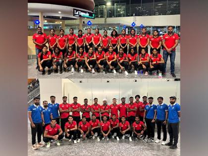 Indian junior men’s and women’s hockey teams depart for four Nations Tournament in Germany | Indian junior men’s and women’s hockey teams depart for four Nations Tournament in Germany Indian junior men’s and women’s hockey teams depart for four Nations Tournament in Germany | Indian junior men’s and women’s hockey teams depart for four Nations Tournament in Germany