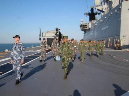 Australia's biggest warship participates in military exercises with US, Philippines | Australia's biggest warship participates in military exercises with US, Philippines Australia's biggest warship participates in military exercises with US, Philippines | Australia's biggest warship participates in military exercises with US, Philippines