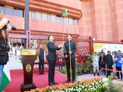 Indian embassy in Kuwait celebrates 77th Independence Day | Indian embassy in Kuwait celebrates 77th Independence Day Indian embassy in Kuwait celebrates 77th Independence Day | Indian embassy in Kuwait celebrates 77th Independence Day