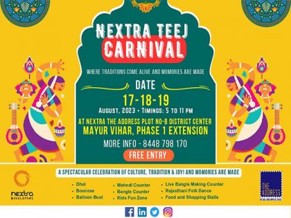 Nextra Teej Carnival: Embrace Tradition, Celebrate Togetherness | Nextra Teej Carnival: Embrace Tradition, Celebrate Togetherness Nextra Teej Carnival: Embrace Tradition, Celebrate Togetherness | Nextra Teej Carnival: Embrace Tradition, Celebrate Togetherness
