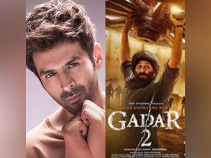 Kartik Aaryan shares 'Fanboy moment' from 'Gadar 2' | Kartik Aaryan shares 'Fanboy moment' from 'Gadar 2' Kartik Aaryan shares 'Fanboy moment' from 'Gadar 2' | Kartik Aaryan shares 'Fanboy moment' from 'Gadar 2'