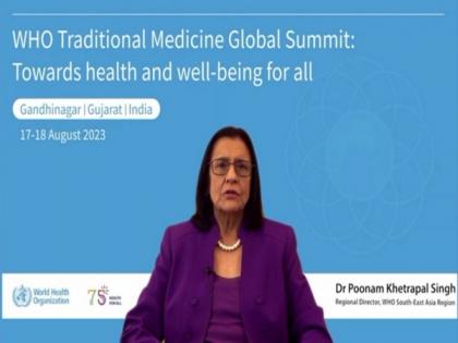 WHO's Poonam Khetrapal Singh calls for collective action towards 'integration of traditional medicine' | WHO's Poonam Khetrapal Singh calls for collective action towards 'integration of traditional medicine' WHO's Poonam Khetrapal Singh calls for collective action towards 'integration of traditional medicine' | WHO's Poonam Khetrapal Singh calls for collective action towards 'integration of traditional medicine'