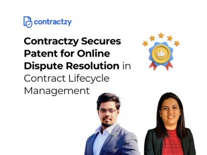 Taking Contract Lifecycle Management to the Next Level: Contractzy's Patent Win Validates Cutting-Edge Online Dispute Resolution Solution | Taking Contract Lifecycle Management to the Next Level: Contractzy's Patent Win Validates Cutting-Edge Online Dispute Resolution Solution