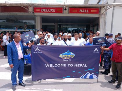 First batch of 700 Bangladeshi tourists arrive in Kathmandu as part of tourism promotion event | First batch of 700 Bangladeshi tourists arrive in Kathmandu as part of tourism promotion event First batch of 700 Bangladeshi tourists arrive in Kathmandu as part of tourism promotion event | First batch of 700 Bangladeshi tourists arrive in Kathmandu as part of tourism promotion event