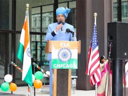 Sambhaji Raje Chhatrapati Celebrates 77th Independence Day of India with USA-based Indians in Chicago | Sambhaji Raje Chhatrapati Celebrates 77th Independence Day of India with USA-based Indians in Chicago Sambhaji Raje Chhatrapati Celebrates 77th Independence Day of India with USA-based Indians in Chicago | Sambhaji Raje Chhatrapati Celebrates 77th Independence Day of India with USA-based Indians in Chicago