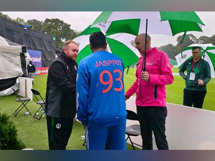 Bumrah-led India beat Ireland in rain-curtailed T20I match; lead series 1-0 | Bumrah-led India beat Ireland in rain-curtailed T20I match; lead series 1-0