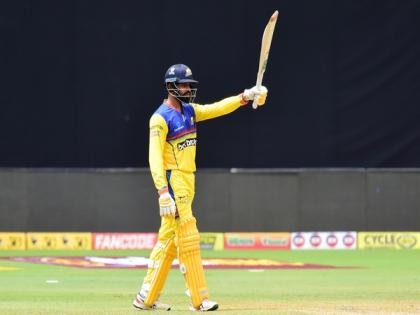 KSCA T20: Mysuru Warriors down Bengaluru Blasters in match curtailed by rain | KSCA T20: Mysuru Warriors down Bengaluru Blasters in match curtailed by rain