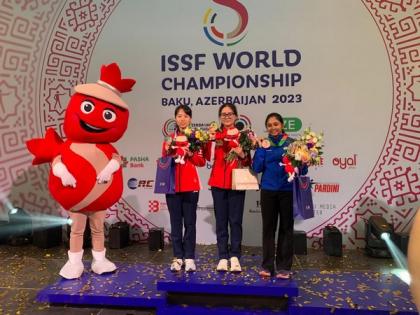 ISSF World C'ship 2023: Mehuli Ghosh wins bronze, secures Paris Olympic quota in Women’s 10m Air Rifle | ISSF World C'ship 2023: Mehuli Ghosh wins bronze, secures Paris Olympic quota in Women’s 10m Air Rifle ISSF World C'ship 2023: Mehuli Ghosh wins bronze, secures Paris Olympic quota in Women’s 10m Air Rifle | ISSF World C'ship 2023: Mehuli Ghosh wins bronze, secures Paris Olympic quota in Women’s 10m Air Rifle