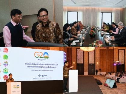 'Healthcare more than just sector, it’s mission': Mansukh Mandaviya addresses G20 health working group meet | 'Healthcare more than just sector, it’s mission': Mansukh Mandaviya addresses G20 health working group meet